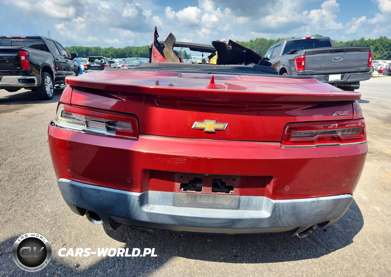 2015 Chevrolet Camaro Lt VIN:2G1FF3D37F9208544 - 6