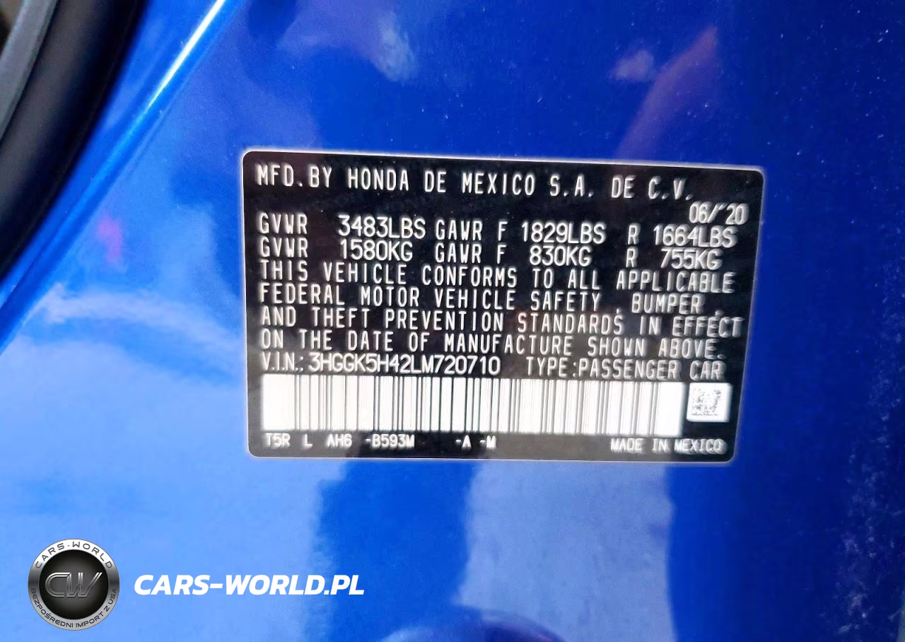 2020 Honda Fit Lx VIN:3HGGK5H42LM720710 - 12