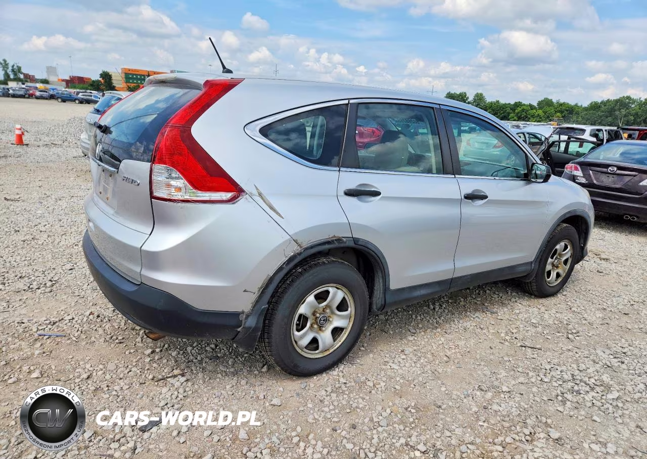 2013 Honda Cr-V Lx VIN:2HKRM4H36DH601925 - 3
