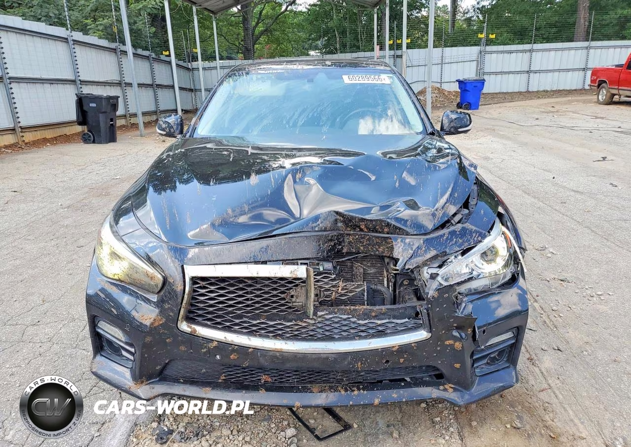 2015 Infiniti Q50 Hybrid Premium VIN:JN1AV7AR9FM850399 - 5