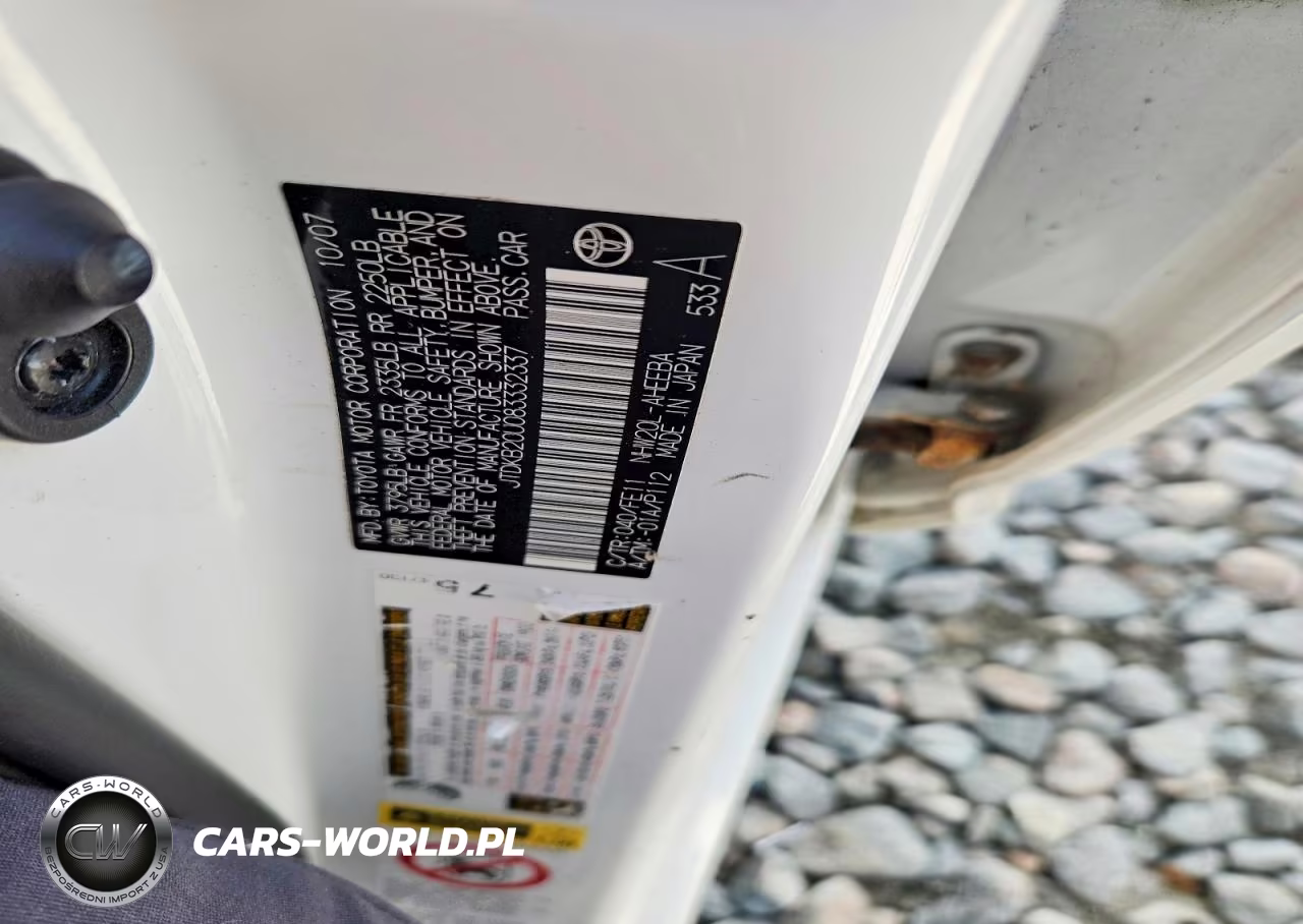 2008 Toyota Prius Base VIN:JTDKB20U083332337 - 13