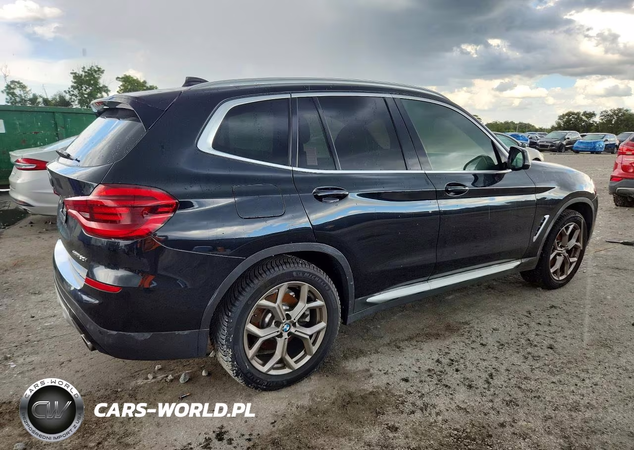 2021 BMW X3 xDrive30I VIN:5UXTY5C04M9E20622 - 3