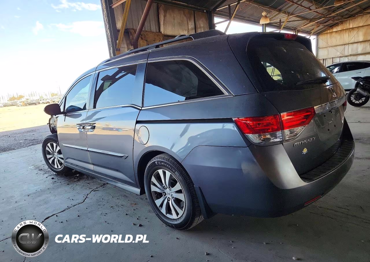 2016 Honda Odyssey Exl VIN:5FNRL5H62GB046591 - 2
