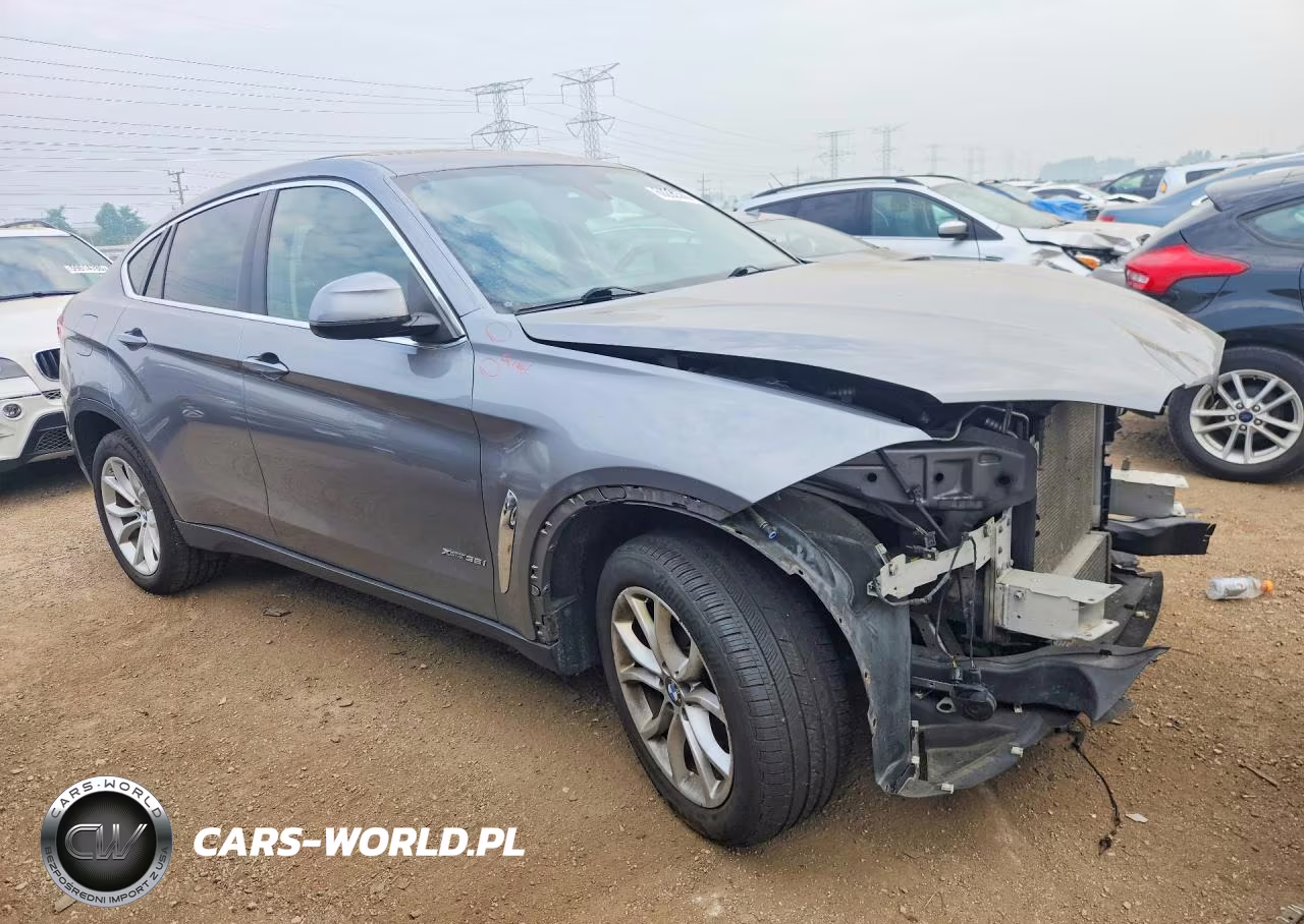 2015 BMW X6 xDrive35I VIN:5UXKU2C54F0N76388 - 4