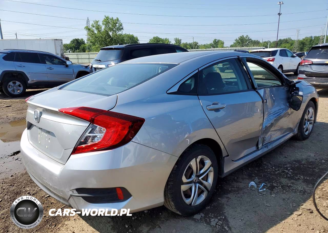 2016 Honda Civic Lx VIN:19XFC2F57GE090717 - 3