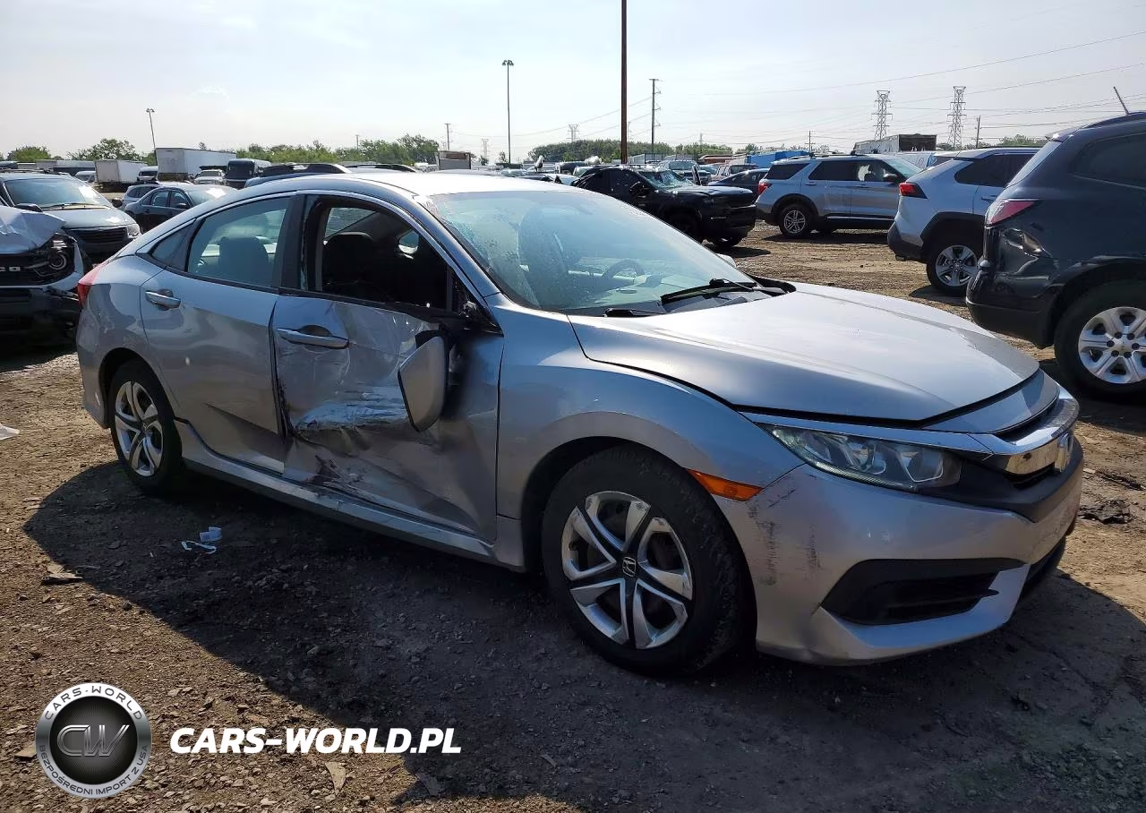 2016 Honda Civic Lx VIN:19XFC2F57GE090717 - 4