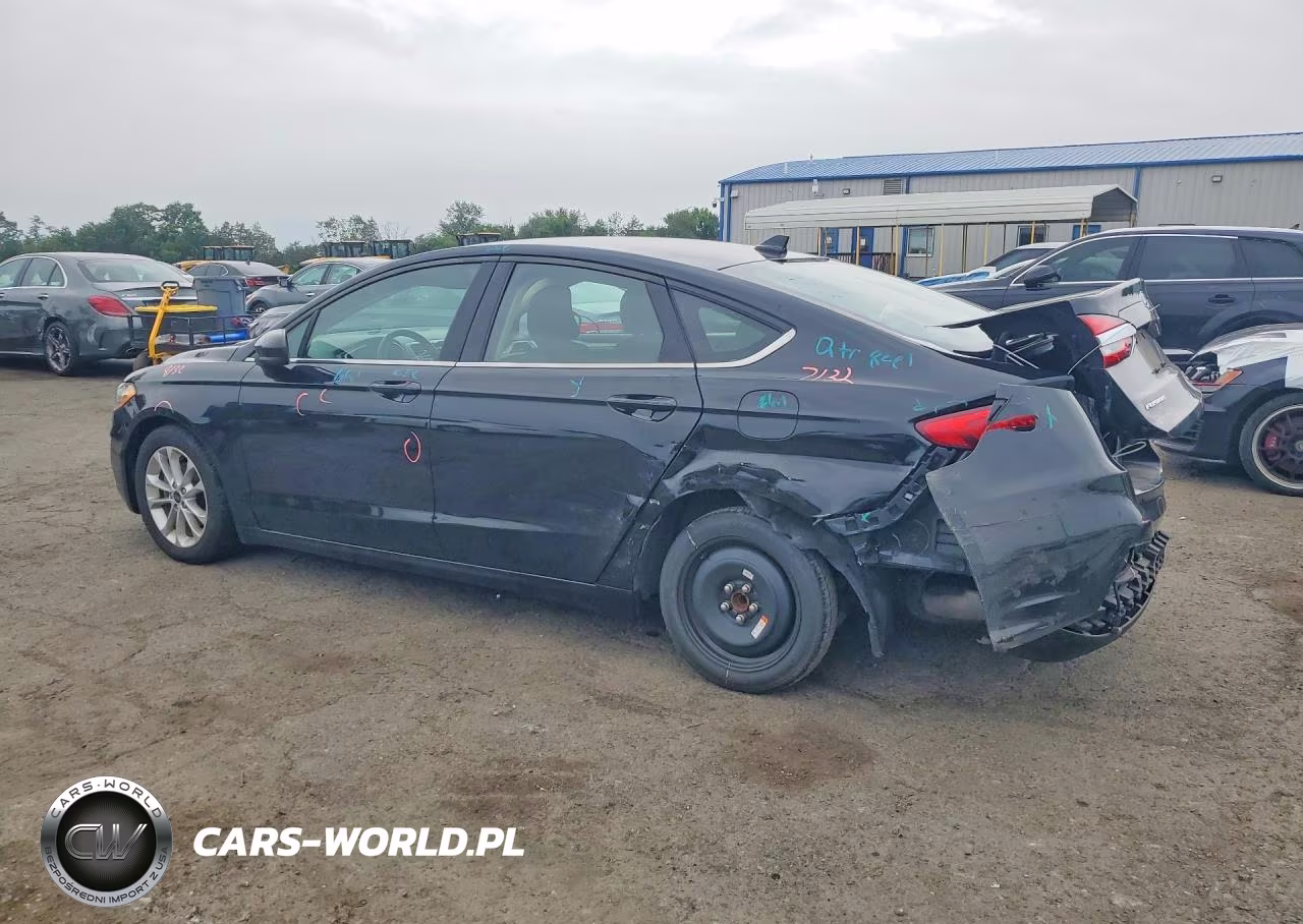 2019 Ford Fusion Se VIN:3FA6P0HDXKR173370 - 2
