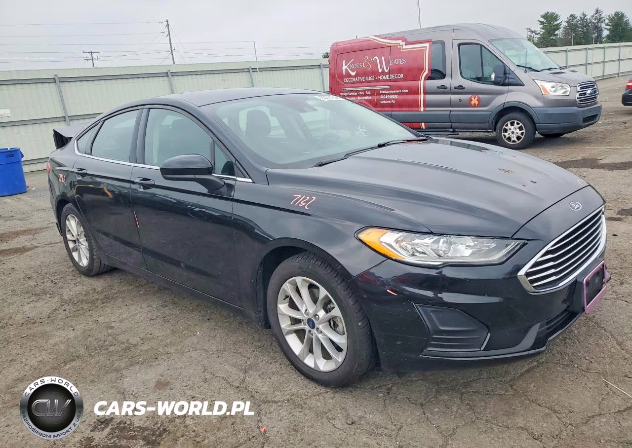 2019 Ford Fusion Se VIN:3FA6P0HDXKR173370 - 4
