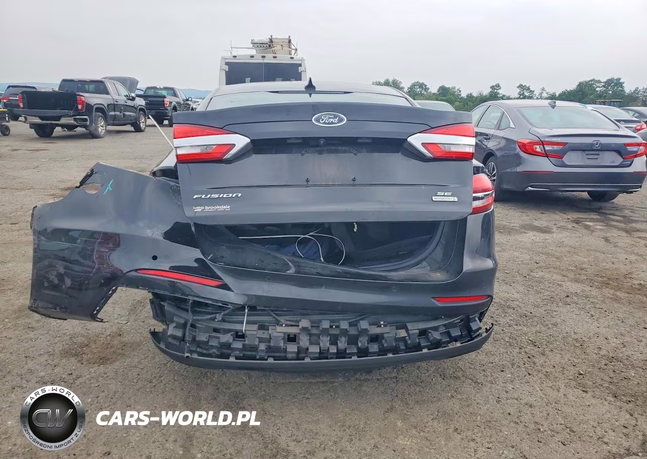 2019 Ford Fusion Se VIN:3FA6P0HDXKR173370 - 6