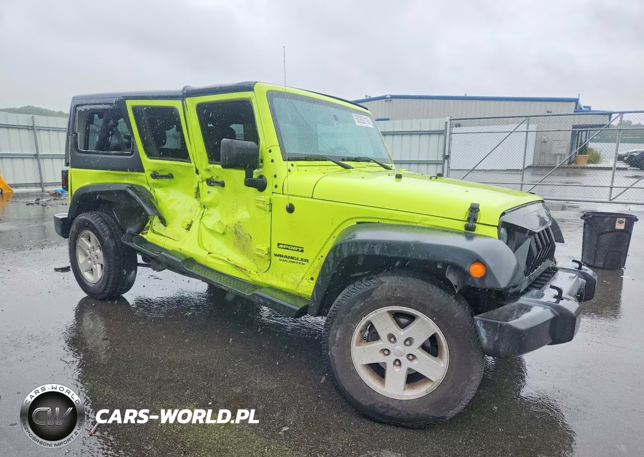 2017 Jeep Wrangler Unlimited Sport VIN:1C4BJWDG6HL516289 - 4