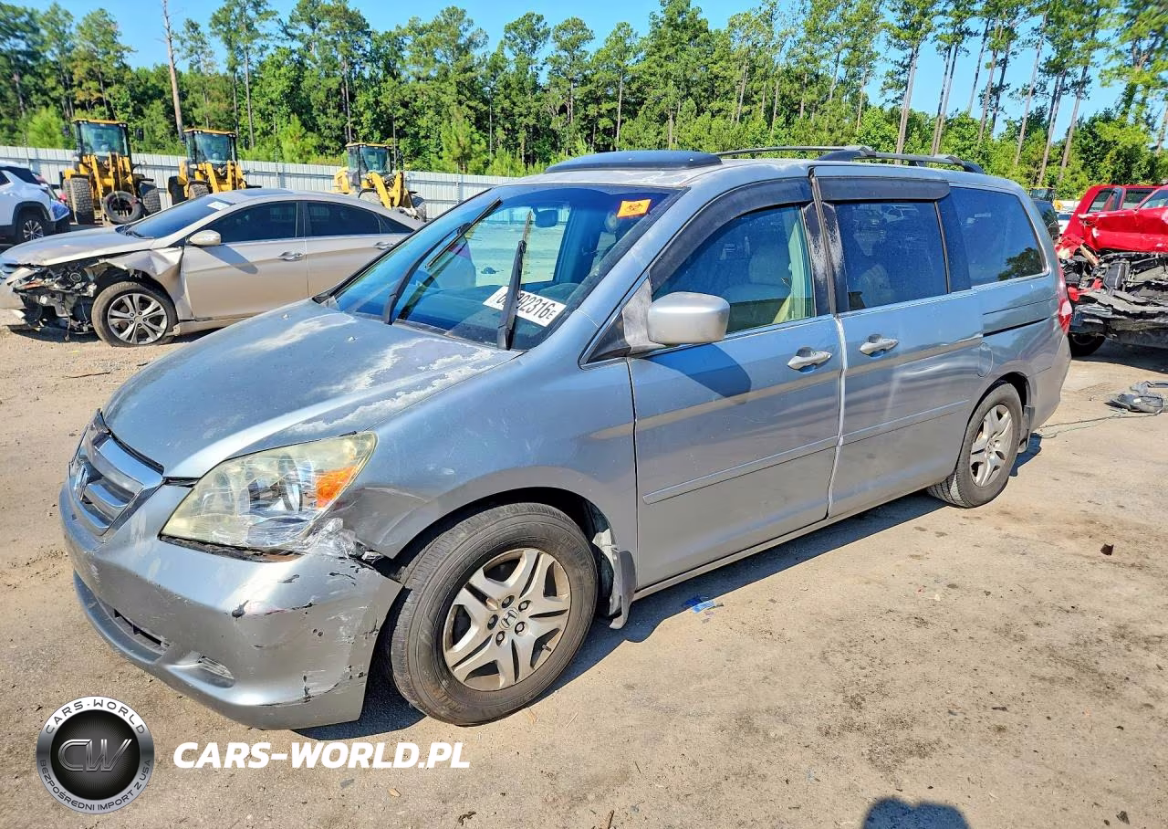 2006 Honda Odyssey Exl VIN:5FNRL38776B086645 - 1