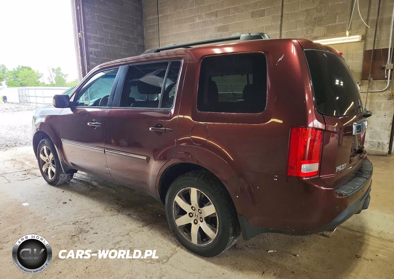 2013 Honda Pilot Touring VIN:5FNYF4H92DB014873 - 2