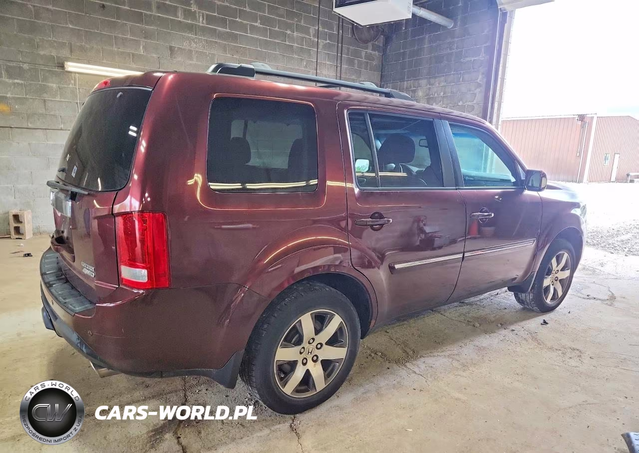 2013 Honda Pilot Touring VIN:5FNYF4H92DB014873 - 3