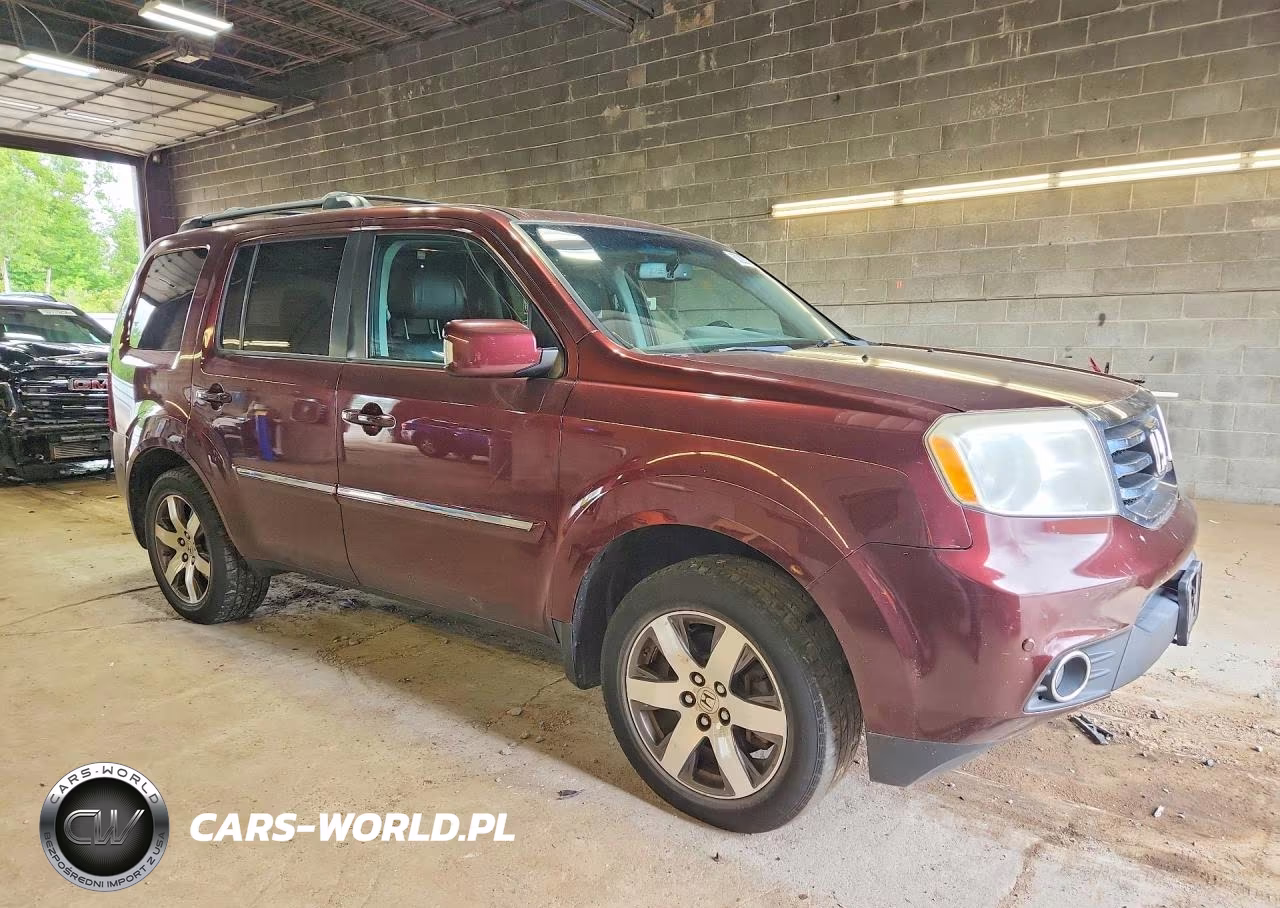 2013 Honda Pilot Touring VIN:5FNYF4H92DB014873 - 4