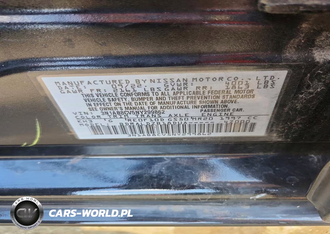 2022 Nissan Sentra Sv VIN:3N1AB8CV5NY299862 - 12