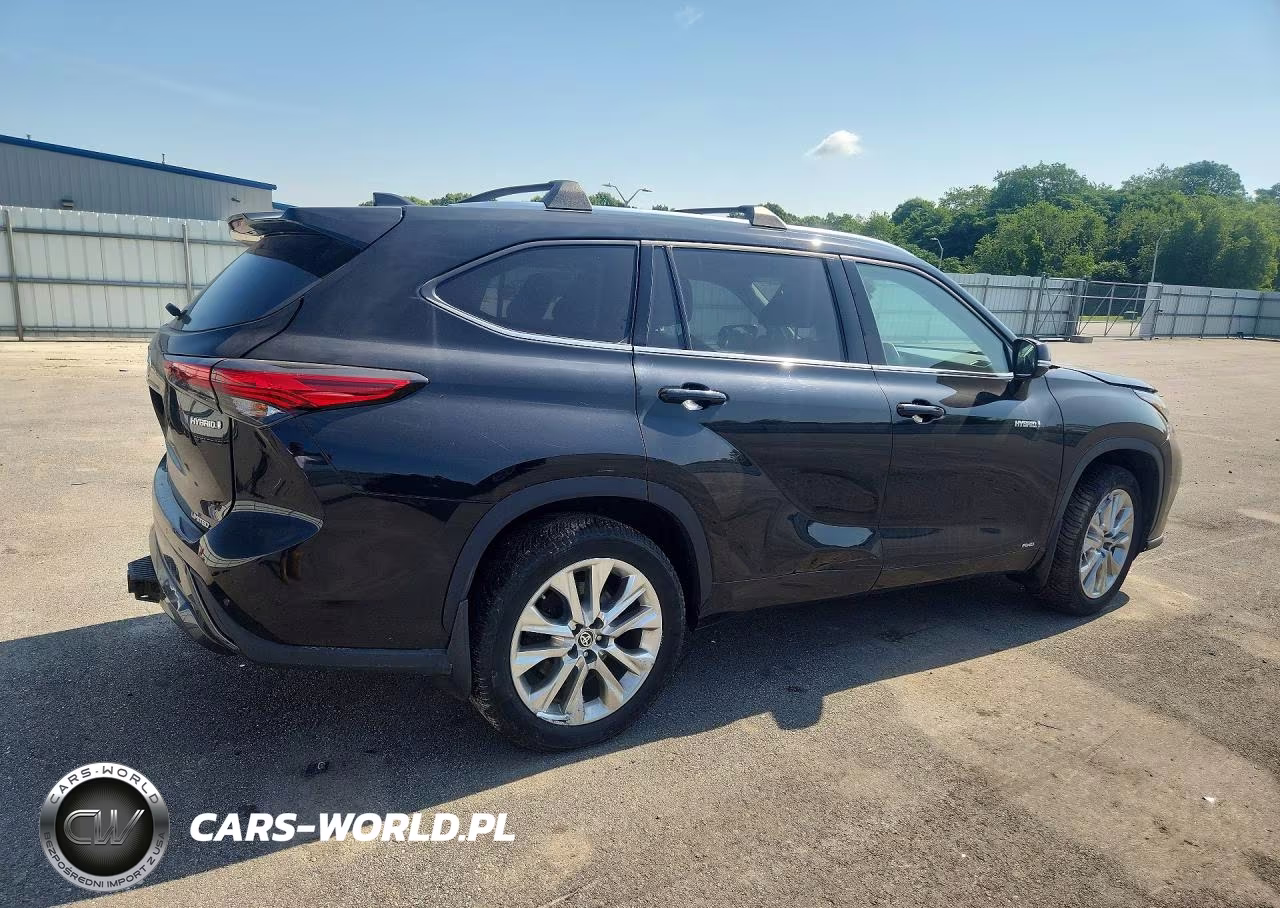 2020 Toyota Highlander Hybrid Limited VIN:5TDXBRCHXLS010115 - 3
