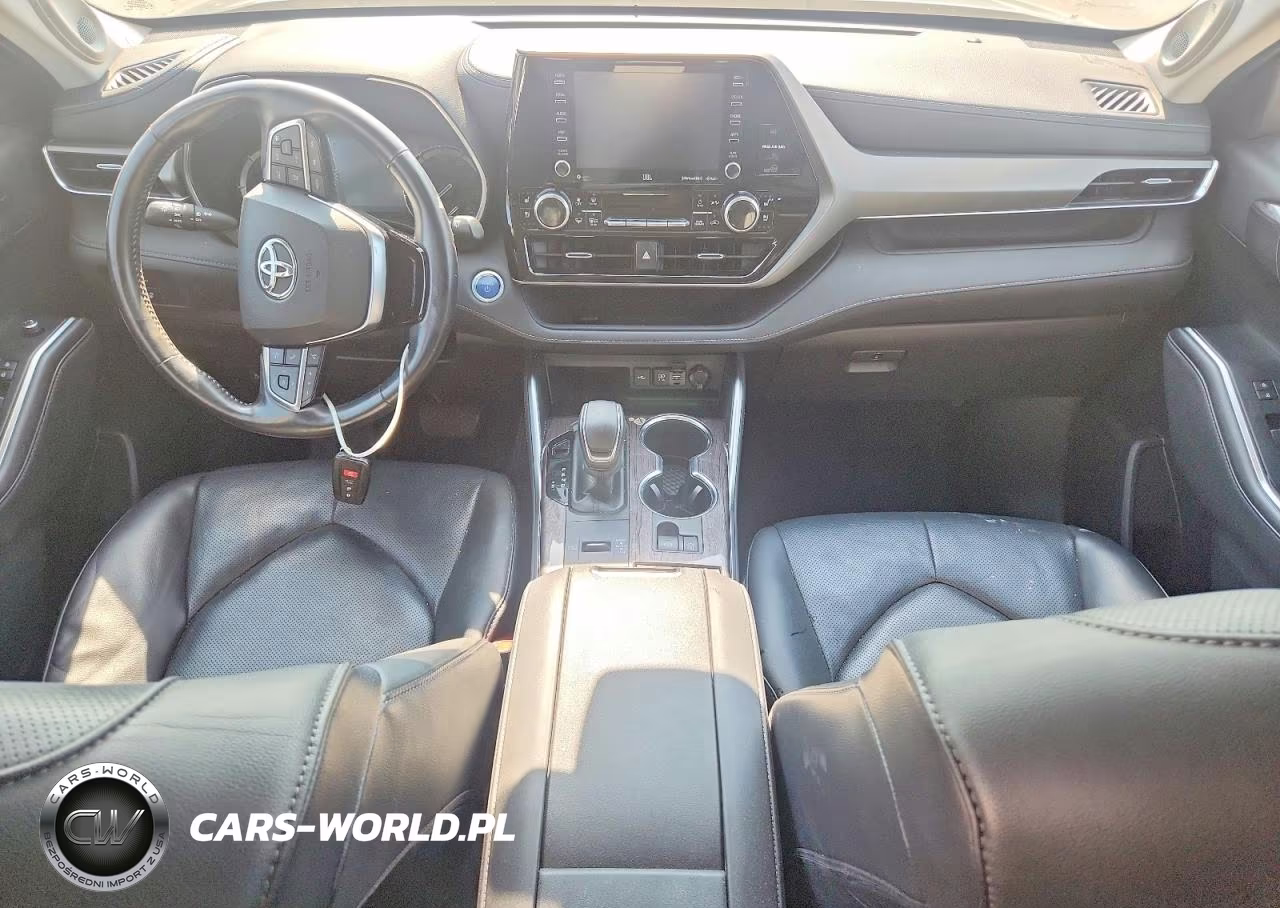 2020 Toyota Highlander Hybrid Limited VIN:5TDXBRCHXLS010115 - 8