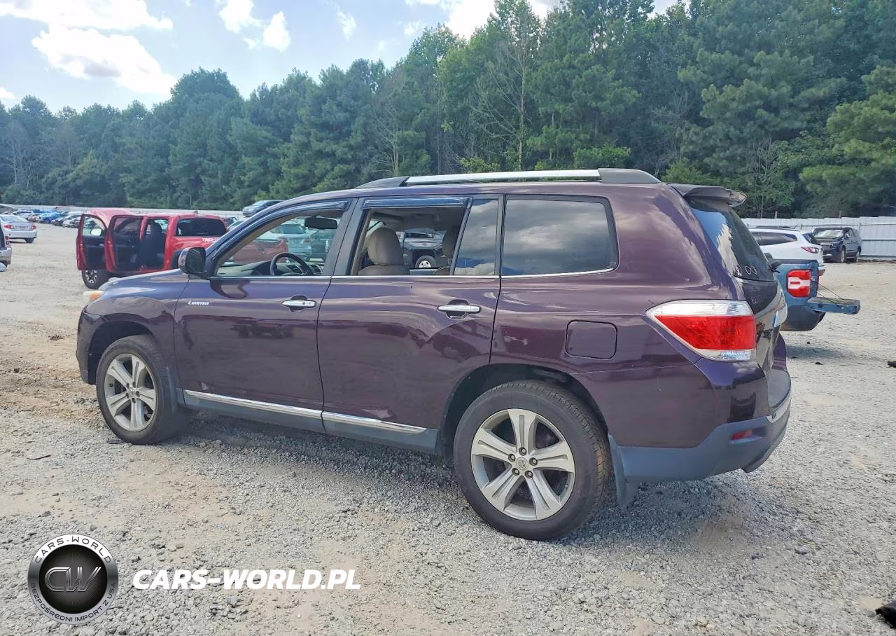 2013 Toyota Highlander Limited VIN:5TDDK3EH6DS228521 - 2