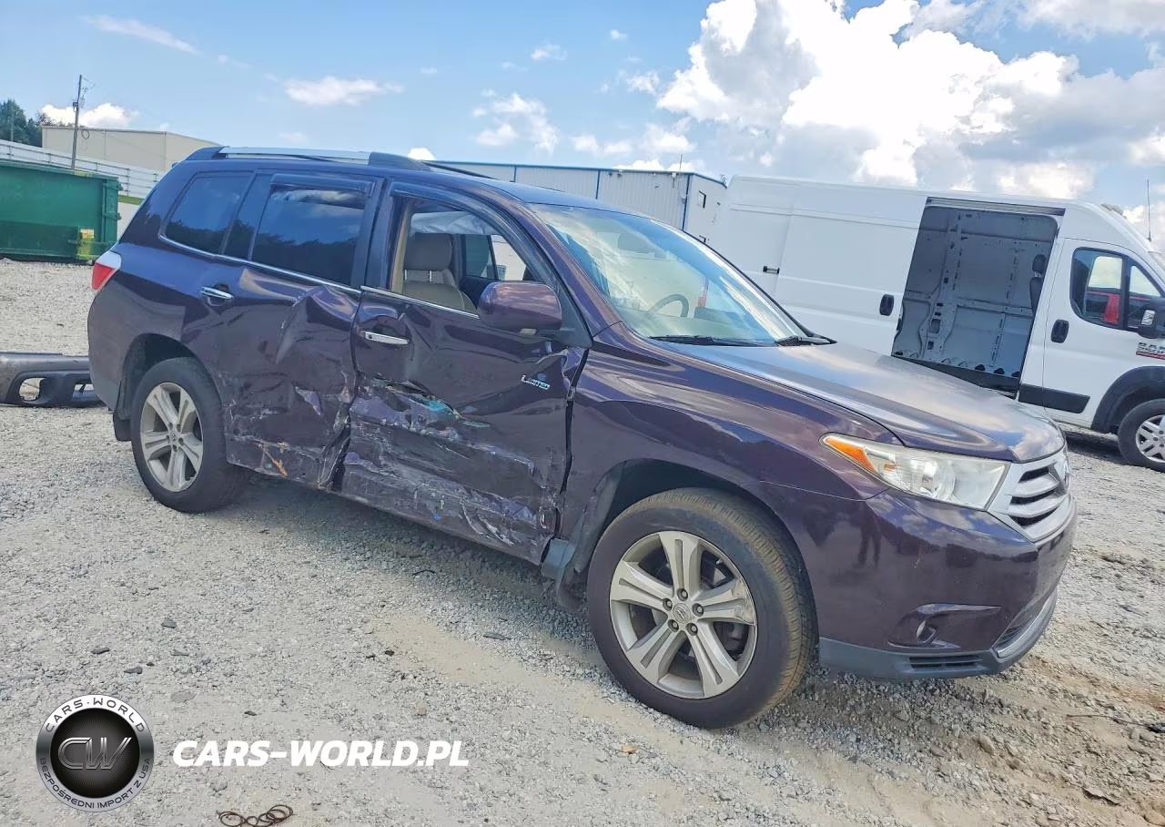 2013 Toyota Highlander Limited VIN:5TDDK3EH6DS228521 - 4