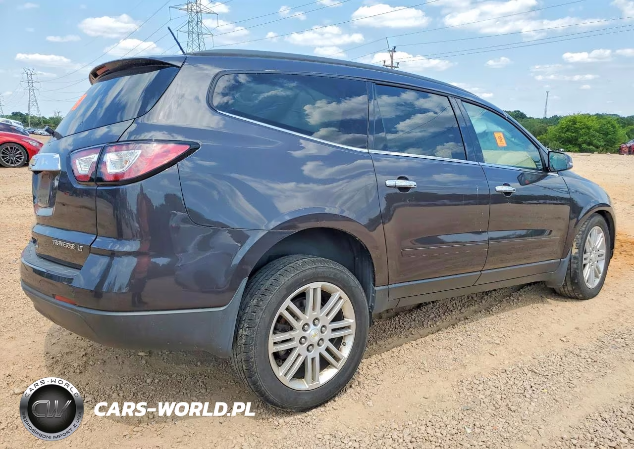 2015 Chevrolet Traverse Lt VIN:1GNKVGKD8FJ330563 - 3
