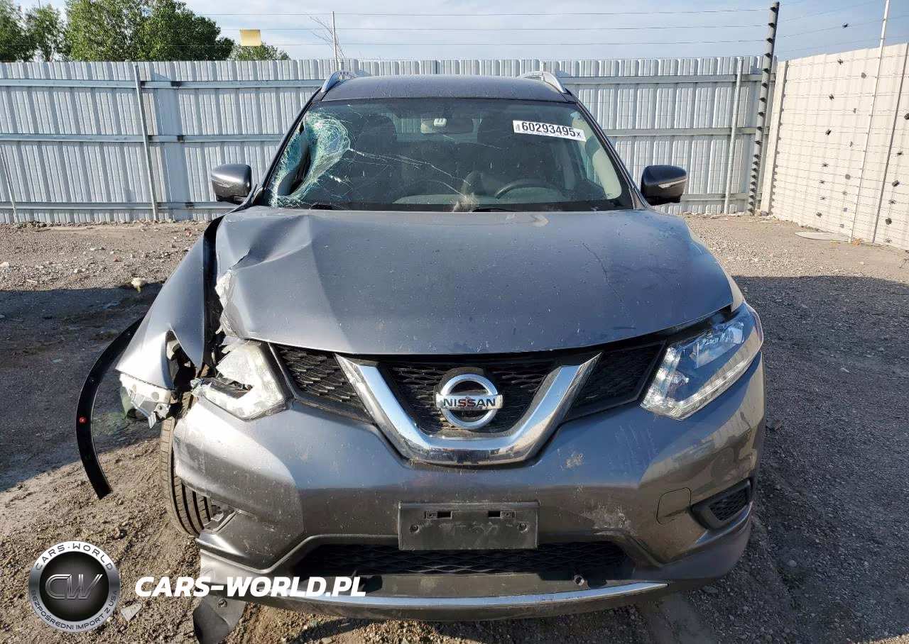 2016 Niss Rogue S VIN:KNMAT2MV7GP650104 - 5