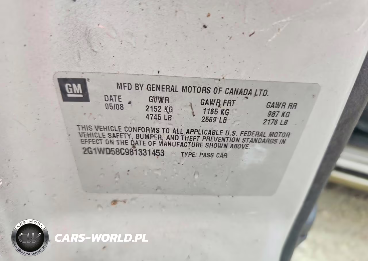 2008 Chevrolet Impala Super Sport VIN:2G1WD58C981331453 - 12