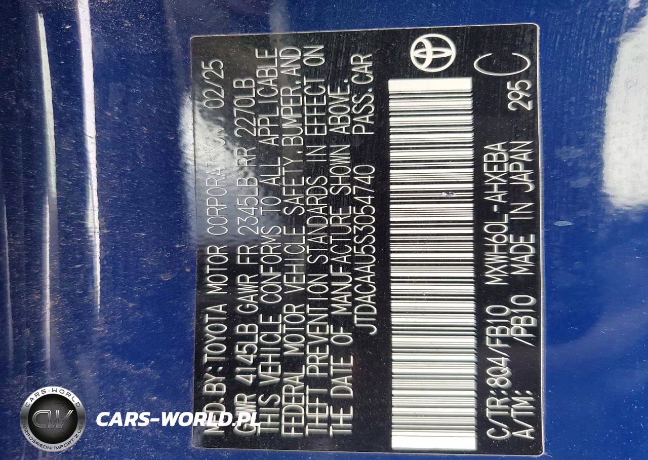 2025 Toyota Prius Le VIN:JTDACAAU5S3054740 - 12