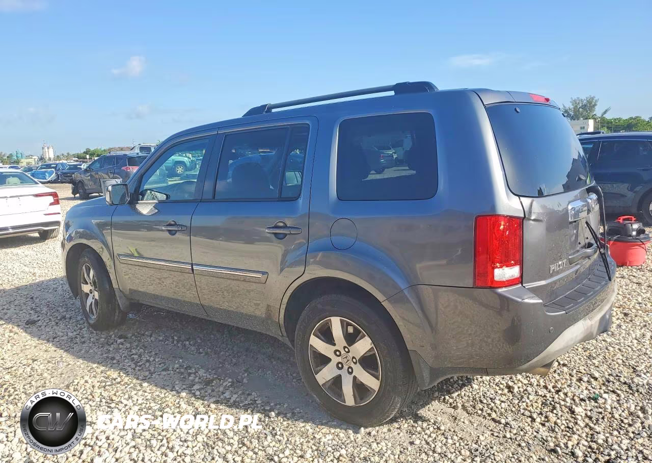 2012 Honda Pilot Touring VIN:5FNYF3H99CB021814 - 2