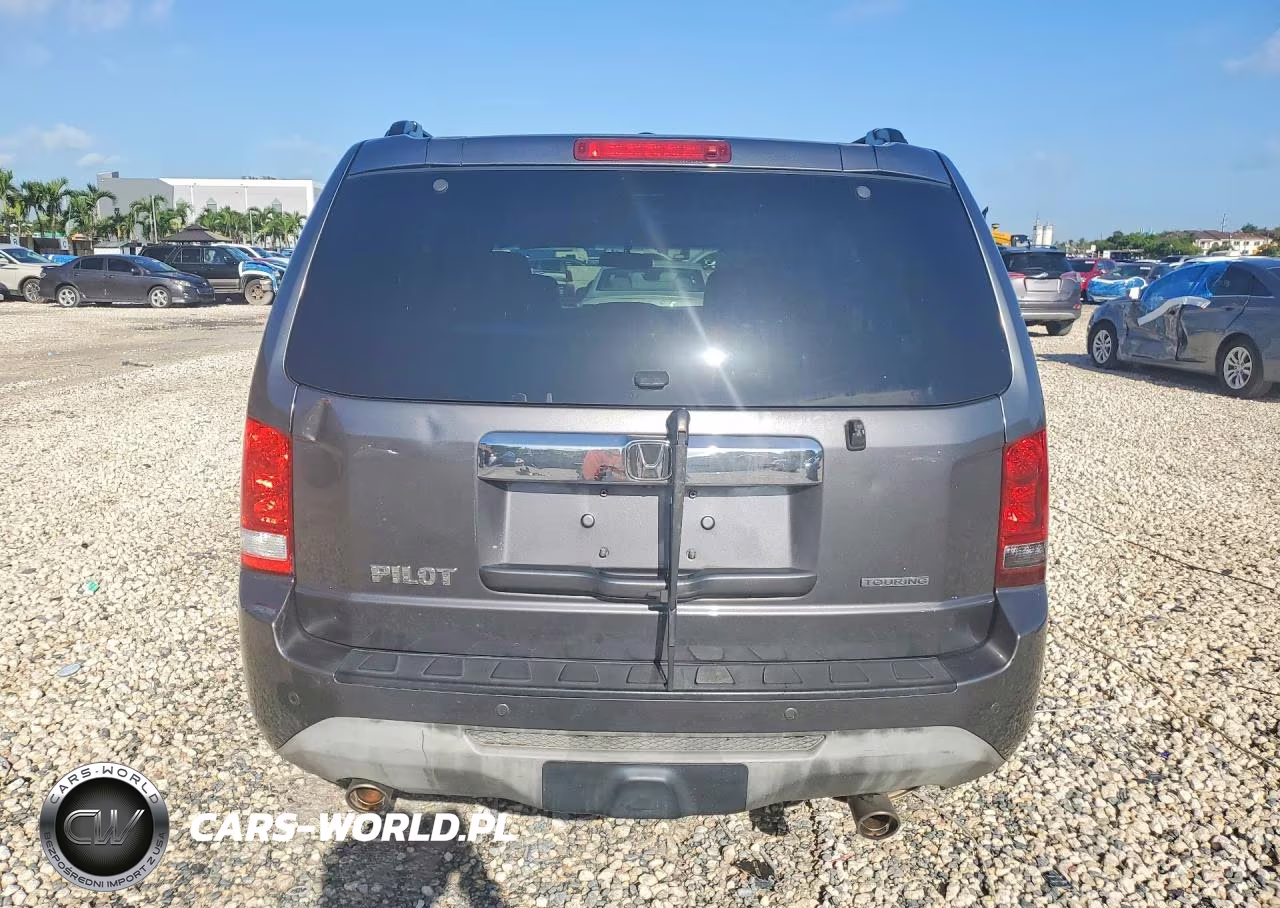 2012 Honda Pilot Touring VIN:5FNYF3H99CB021814 - 6