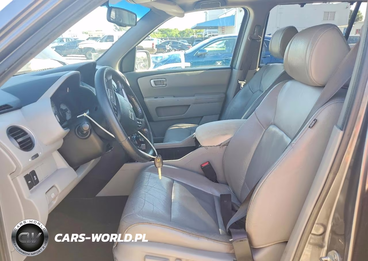 2012 Honda Pilot Touring VIN:5FNYF3H99CB021814 - 7