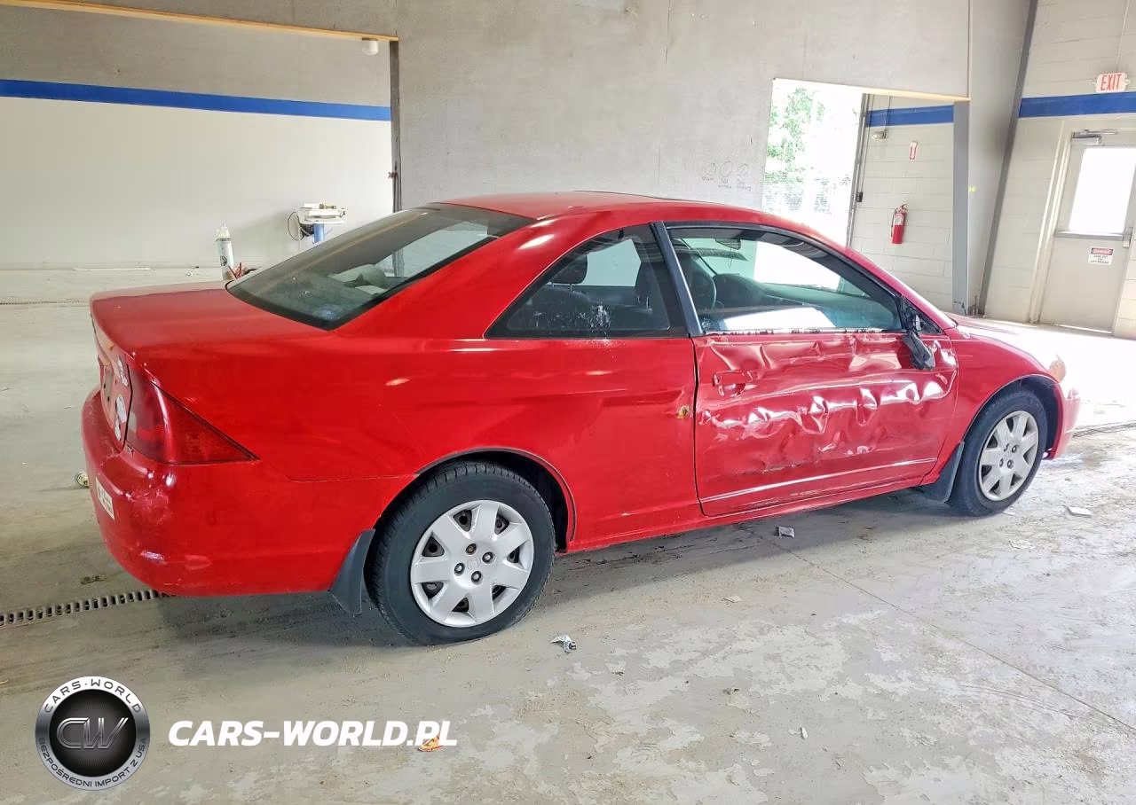 2001 Honda Civic Si VIN:1HGEM22911L028652 - 3