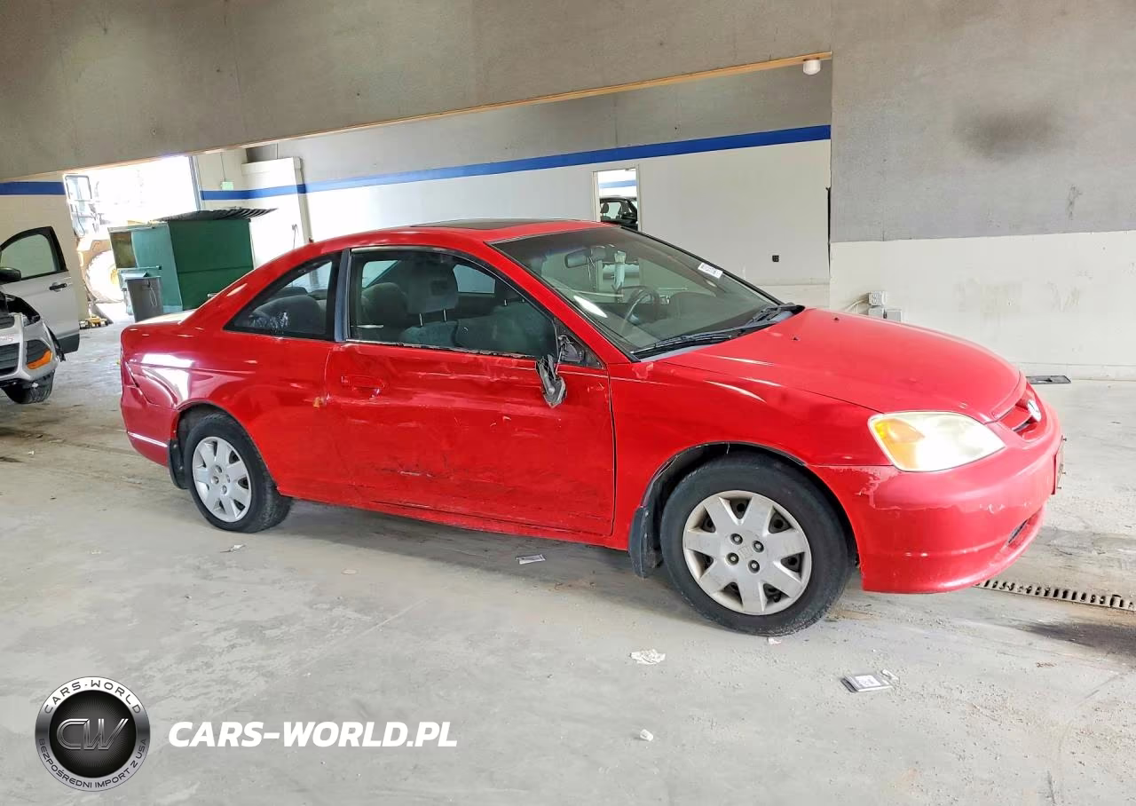 2001 Honda Civic Si VIN:1HGEM22911L028652 - 4