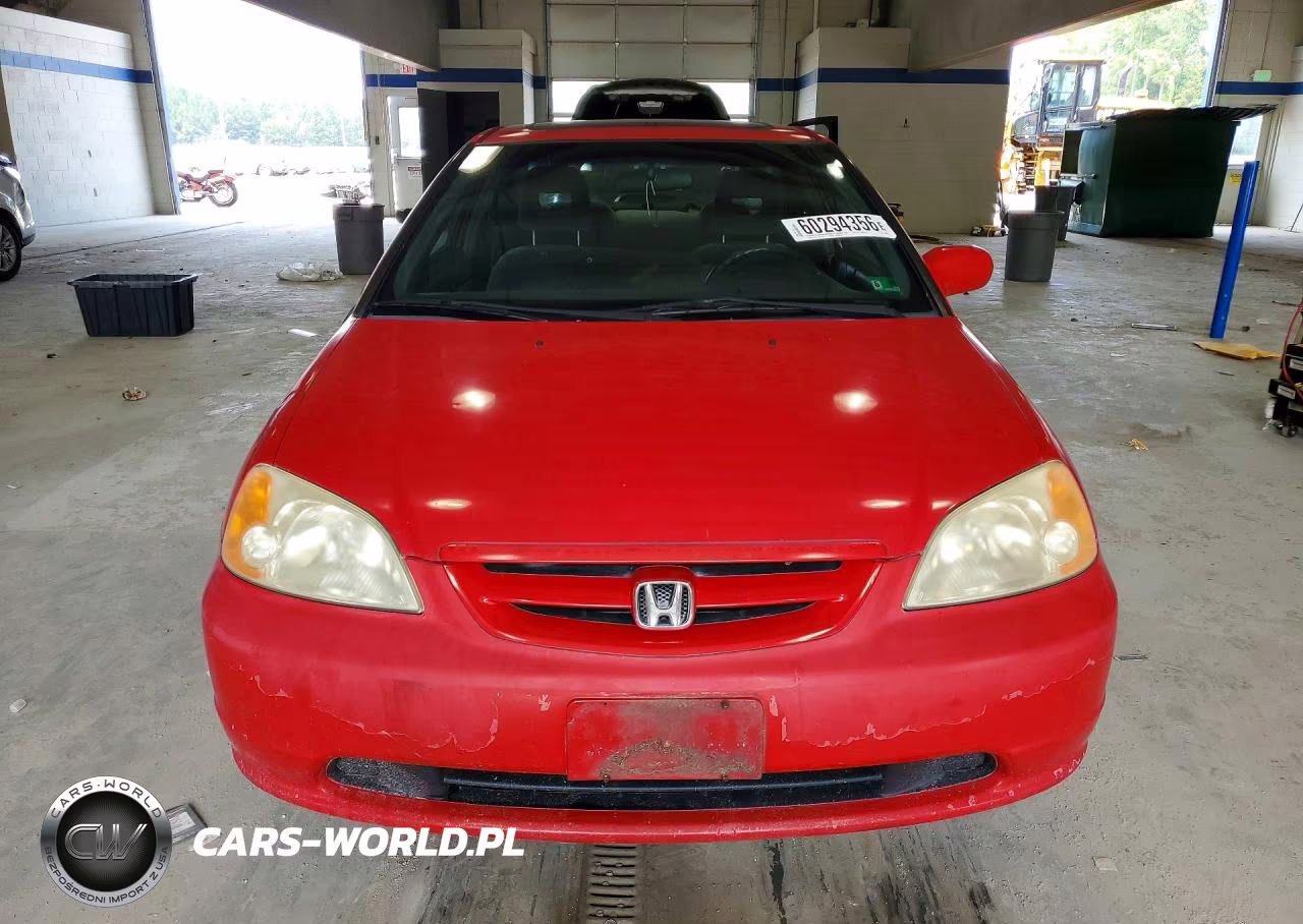 2001 Honda Civic Si VIN:1HGEM22911L028652 - 5