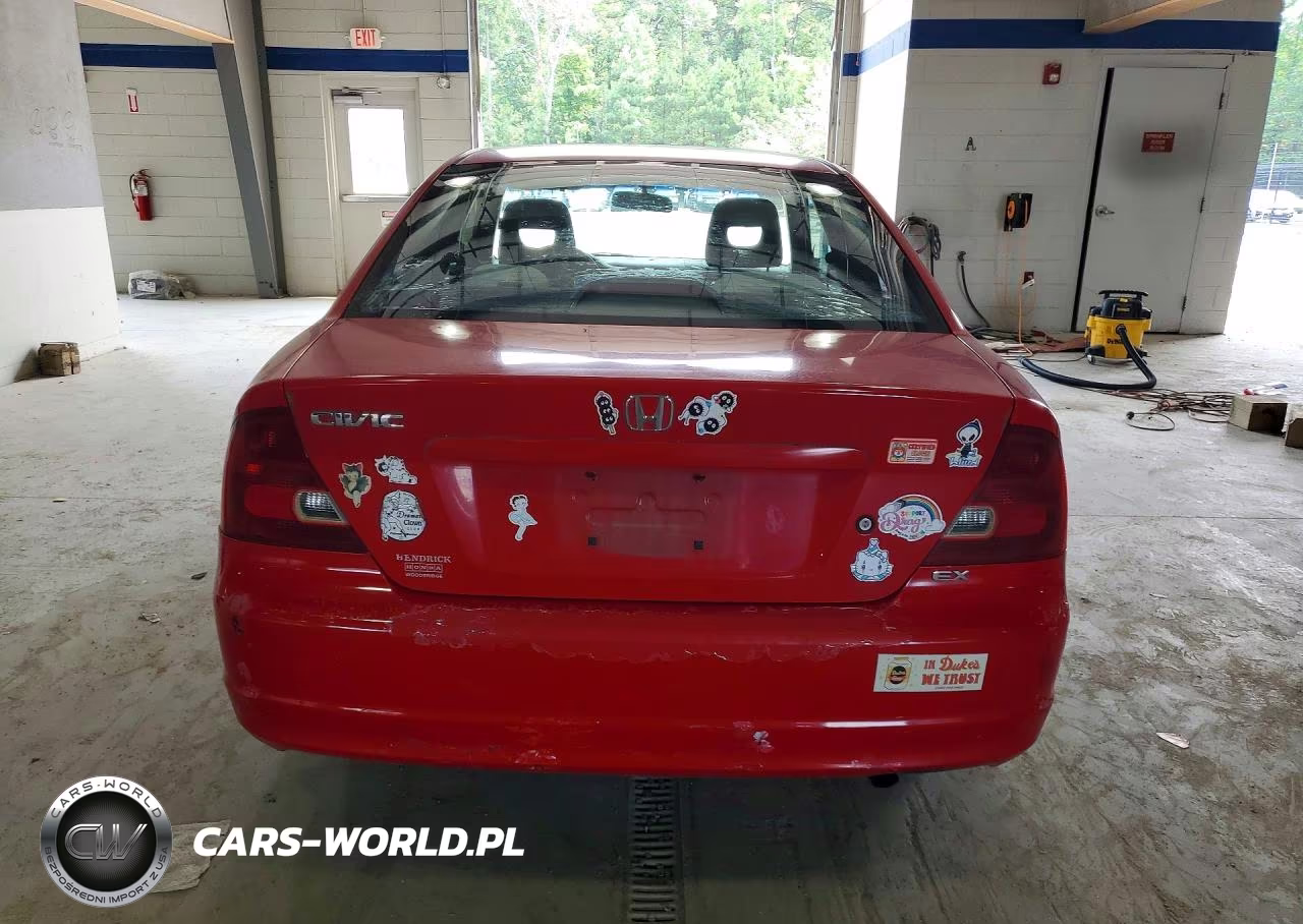 2001 Honda Civic Si VIN:1HGEM22911L028652 - 6