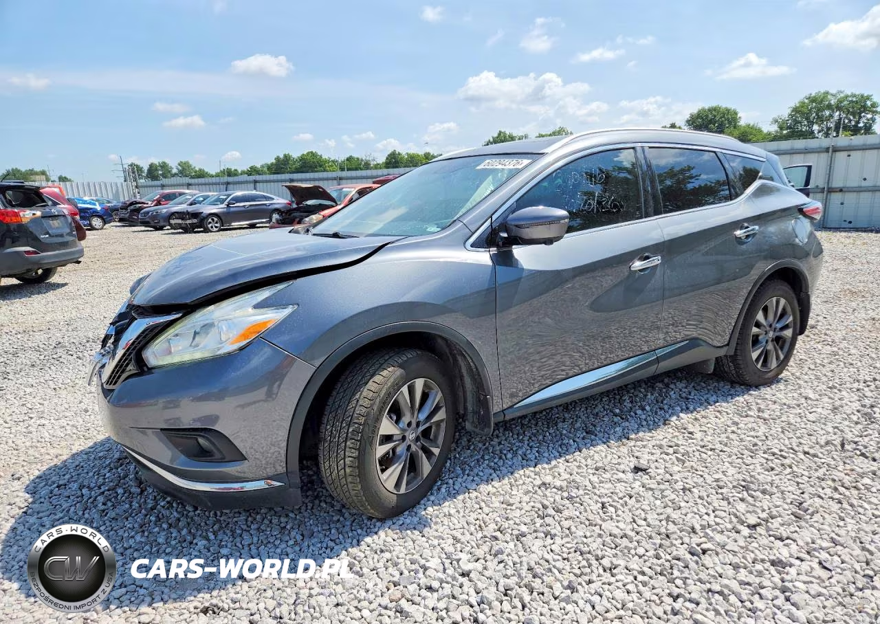 2017 Nissan Murano S VIN:5N1AZ2MH9HN109282 - 1