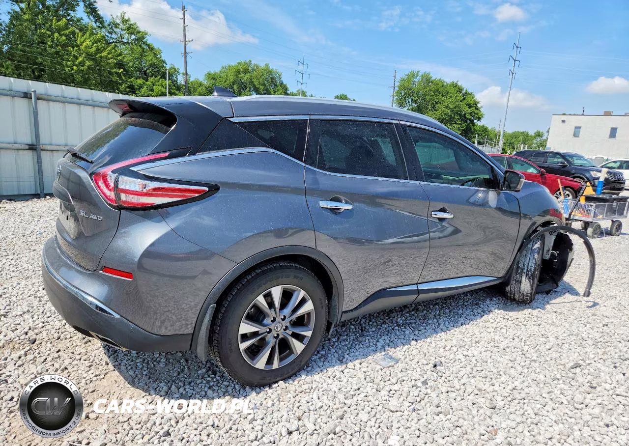 2017 Nissan Murano S VIN:5N1AZ2MH9HN109282 - 3
