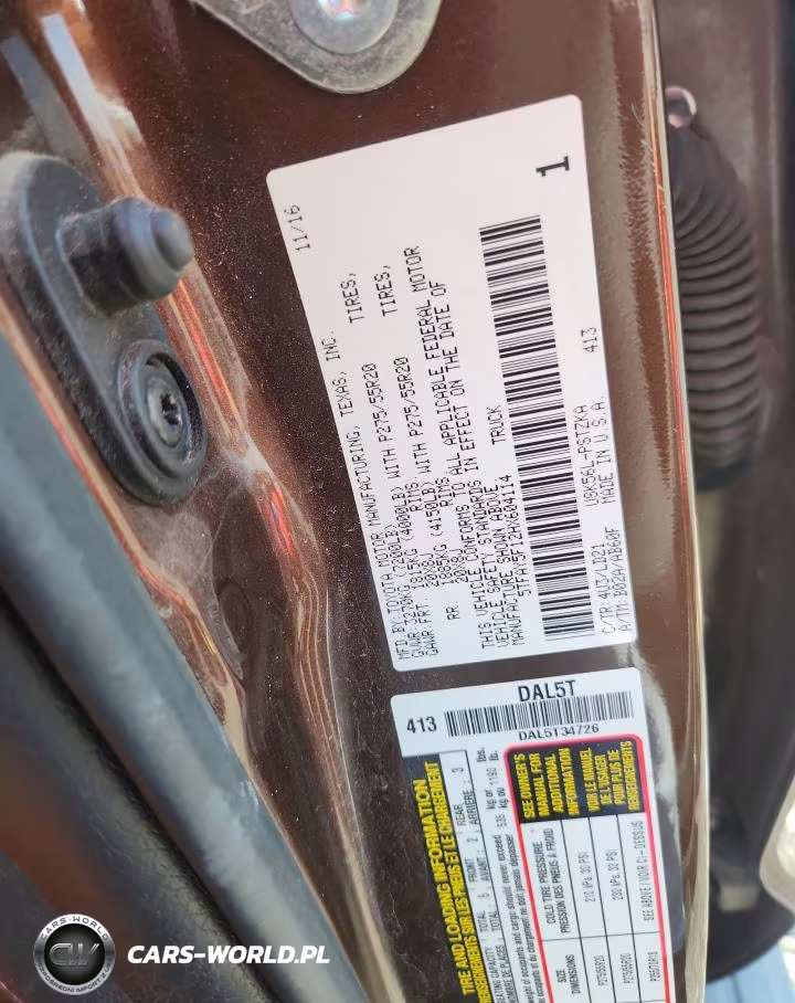2017 Toyota Tundra 1794 Edition VIN:5TFAY5F12HX604114 - 12