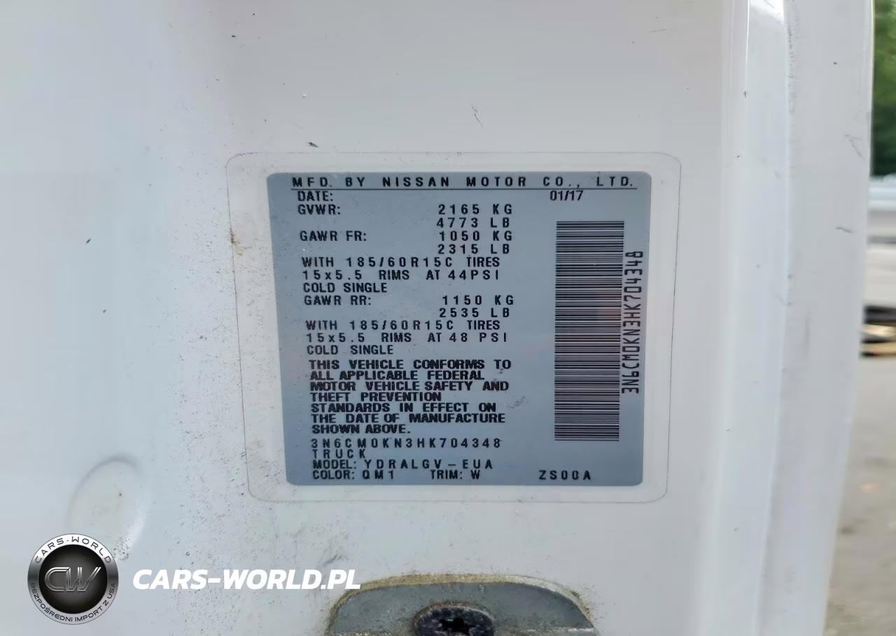 2017 Nissan Nv200 Delivery Van VIN:3N6CM0KN3HK704348 - 13