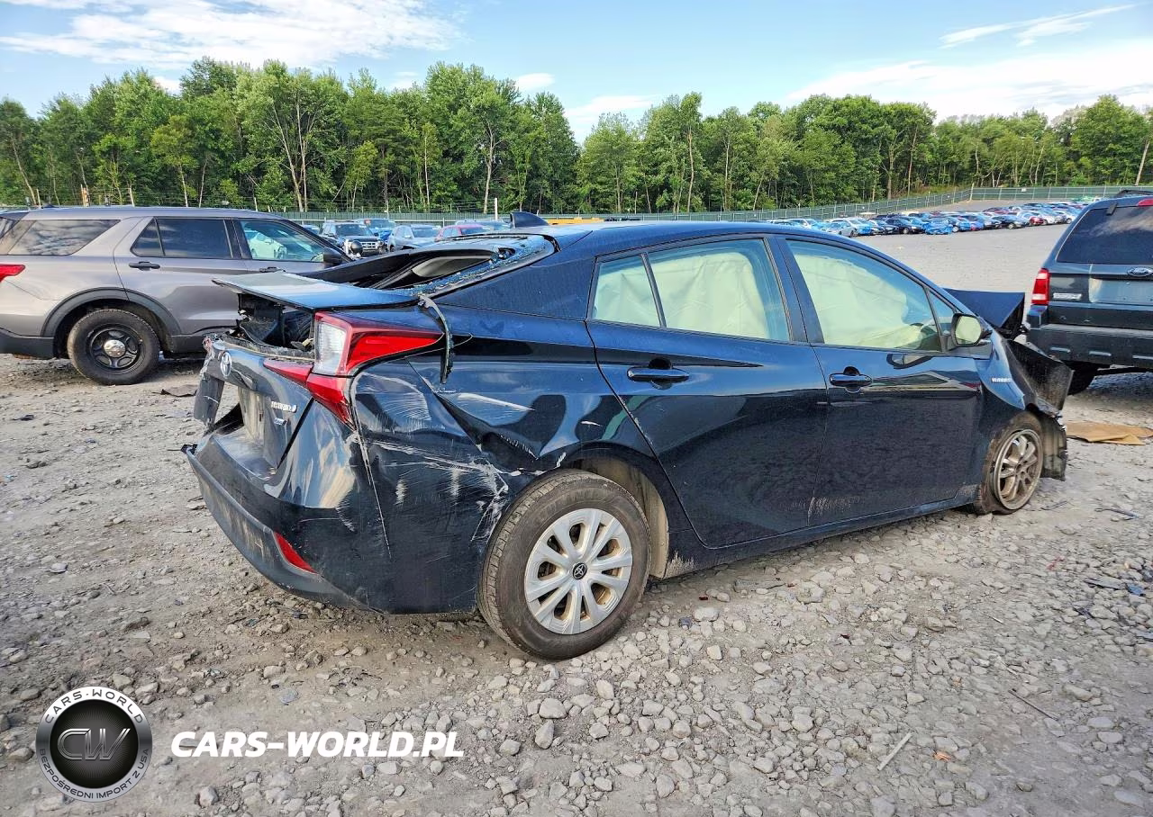 2020 Toyota Prius L Eco VIN:JTDKARFUXL3114434 - 3