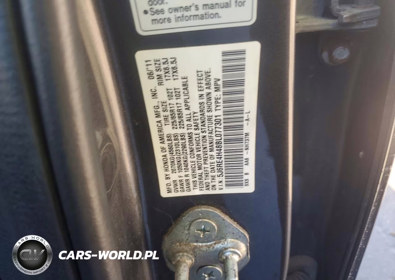 2011 Honda Cr-V Se VIN:5J6RE4H48BL077301 - 14