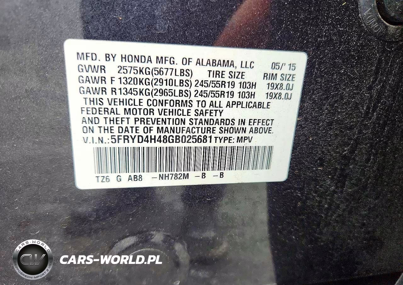 2016 Acura Mdx Technology VIN:5FRYD4H48GB025681 - 13