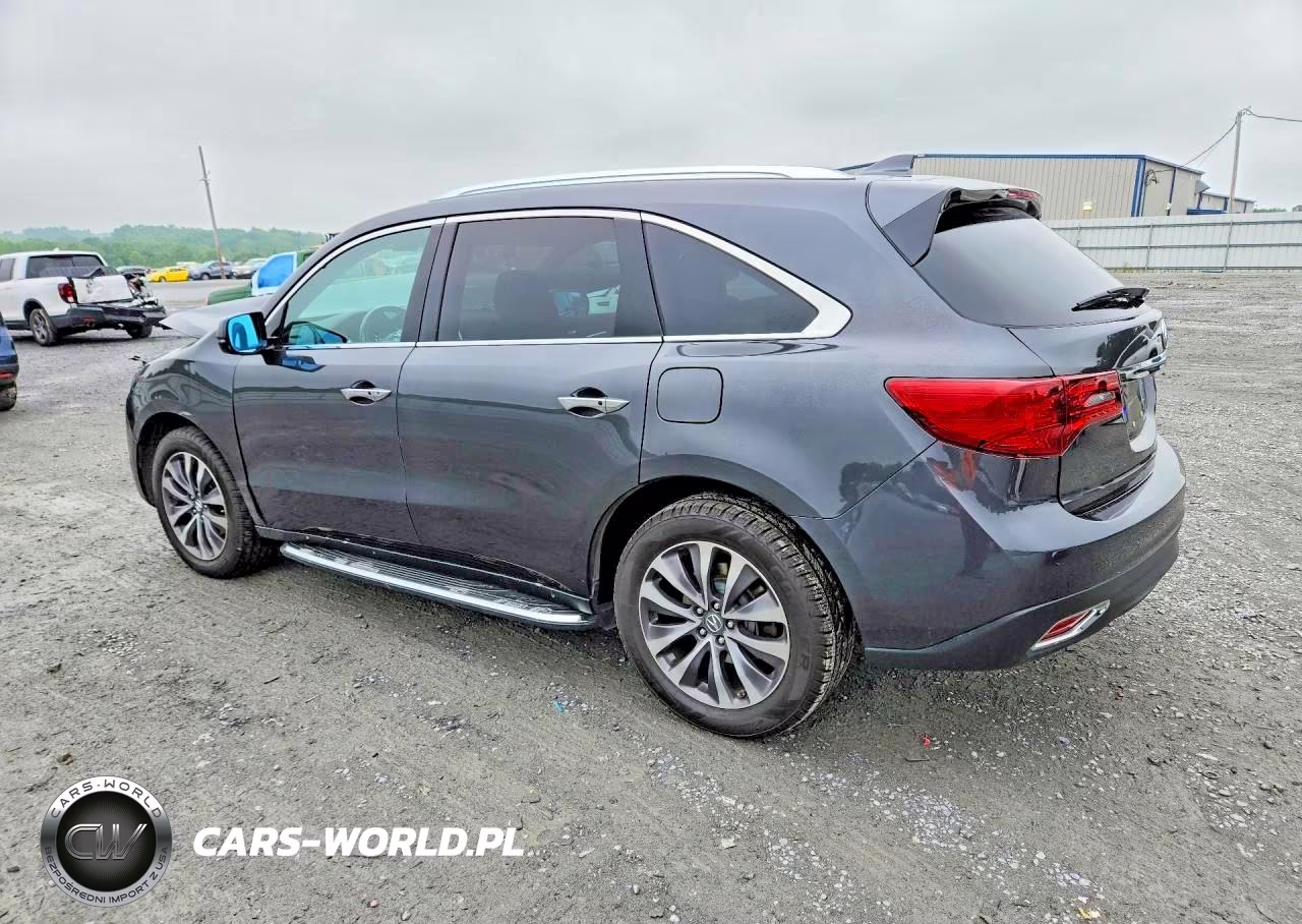 2016 Acura Mdx Technology VIN:5FRYD4H48GB025681 - 2