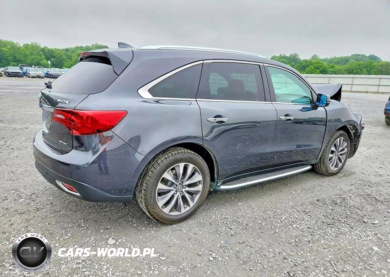 2016 Acura Mdx Technology VIN:5FRYD4H48GB025681 - 3