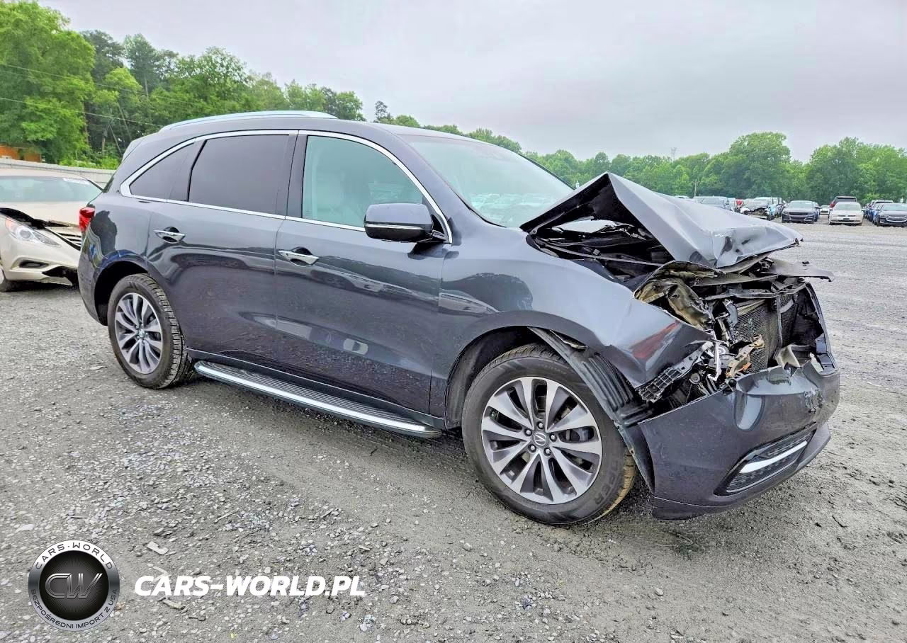 2016 Acura Mdx Technology VIN:5FRYD4H48GB025681 - 4