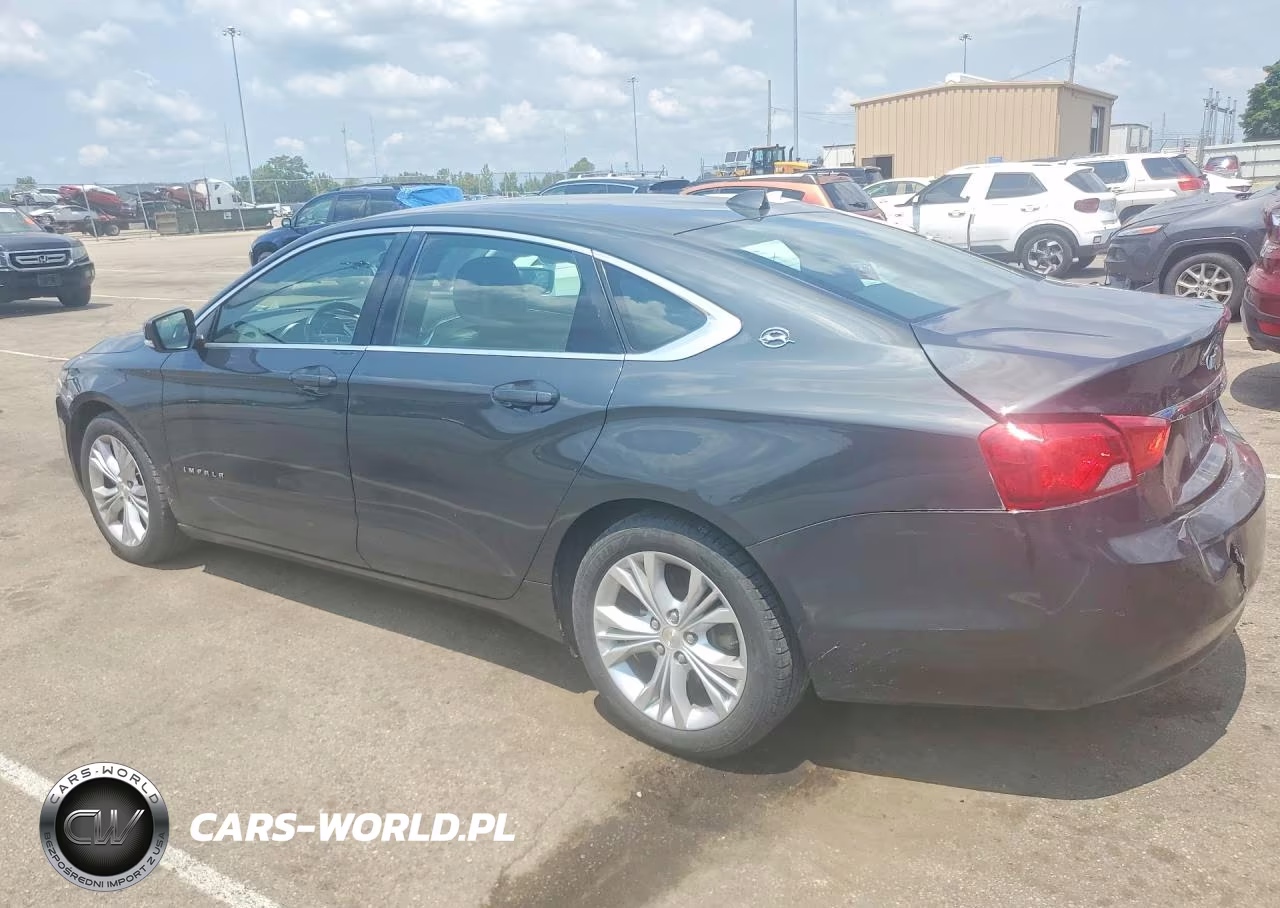 2014 Chevrolet Impala Lt VIN:2G1125S35E9123866 - 2