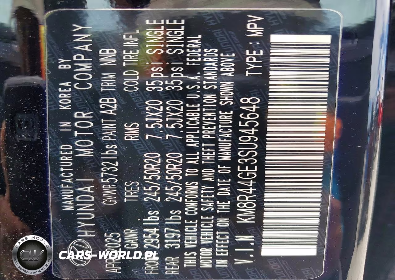 2025 Hyundai Palisade Sel Premium VIN:KM8R44GE3SU945648 - 14