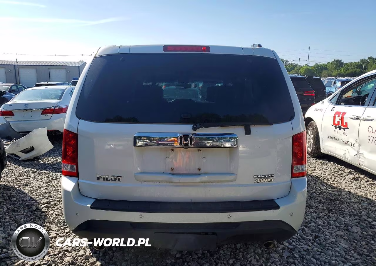 2012 Honda Pilot Touring VIN:5FNYF4H97CB010302 - 6