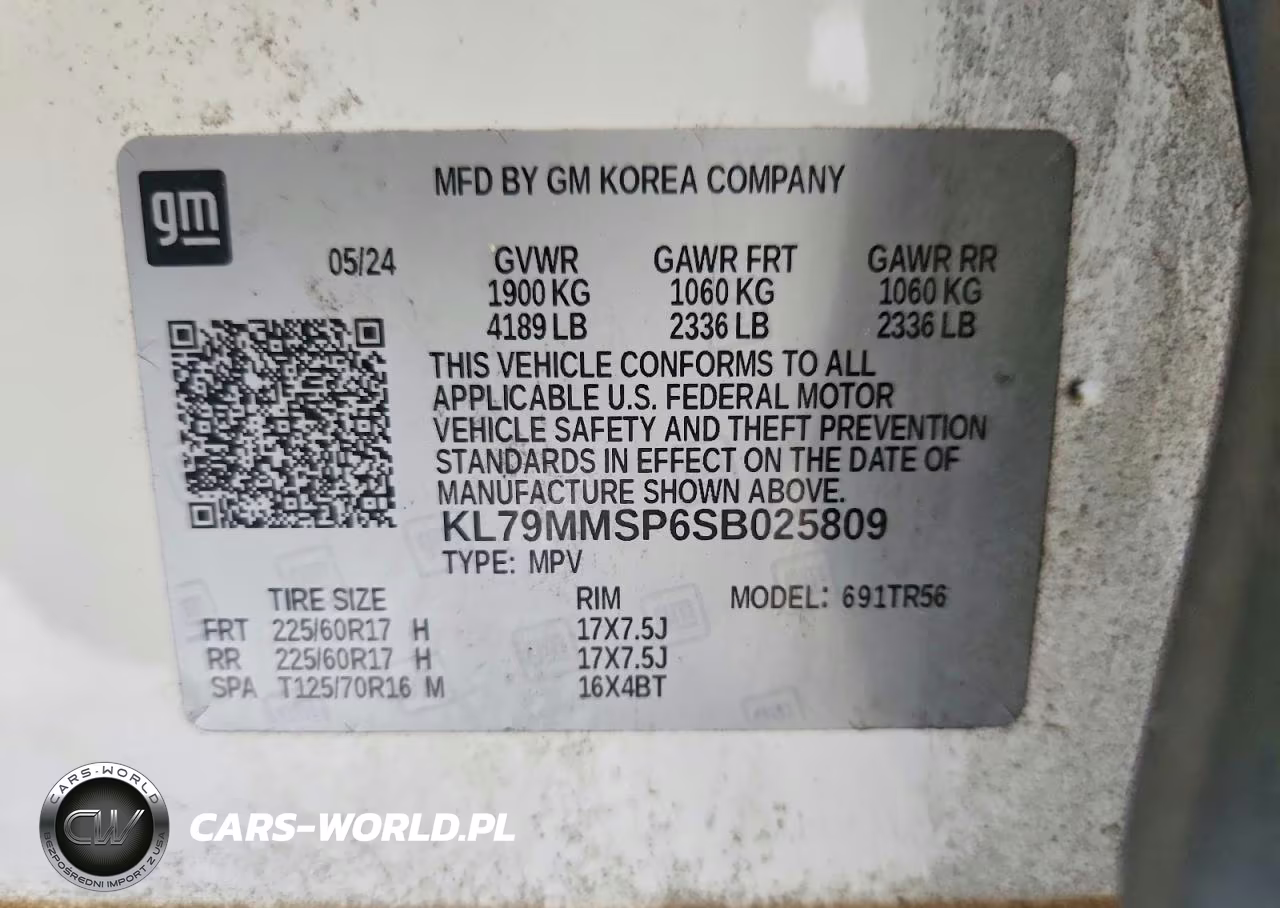 2025 Chevrolet Trailblazer Ls VIN:KL79MMSP6SB025809 - 12