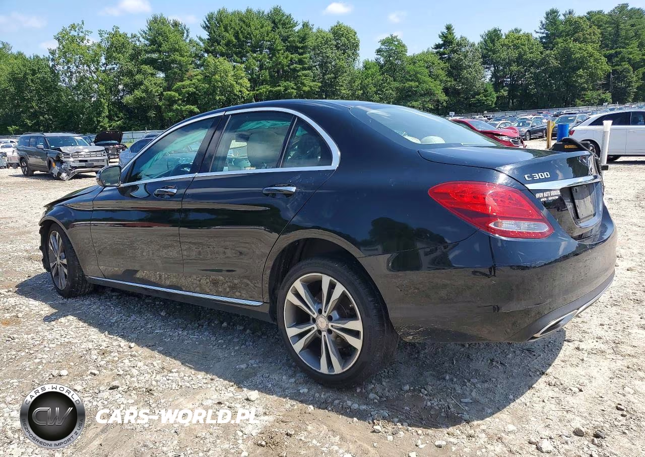 2017 Mercedes-Benz C 300 4Matic VIN:55SWF4KB4HU205105 - 2