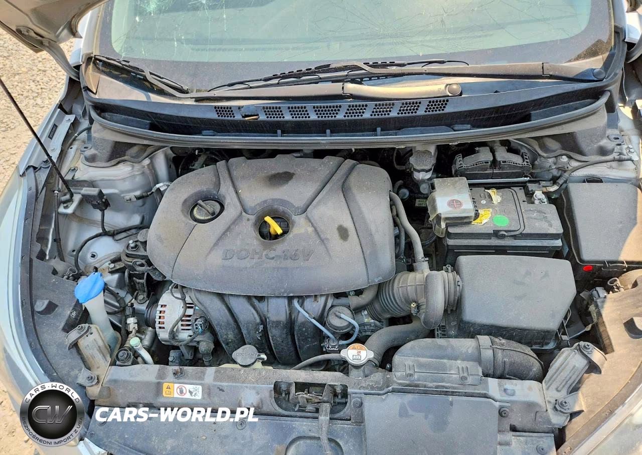 2014 Hyundai Elantra Se VIN:5NPDH4AE3EH496952 - 11